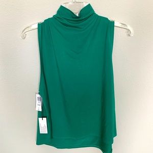 Babaton sleeveless mock turtleneck.